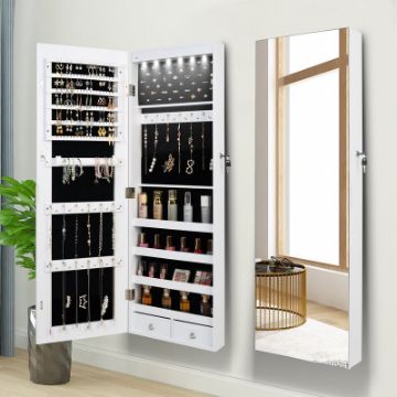Ariel Jewelry Armoire with Mirror Ariel Jewelry Armoire with Mirror