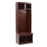 Aminda  Hall Tree with Bench and Shoe Storage