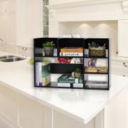 Cloie 80cm Geometric Bookcase