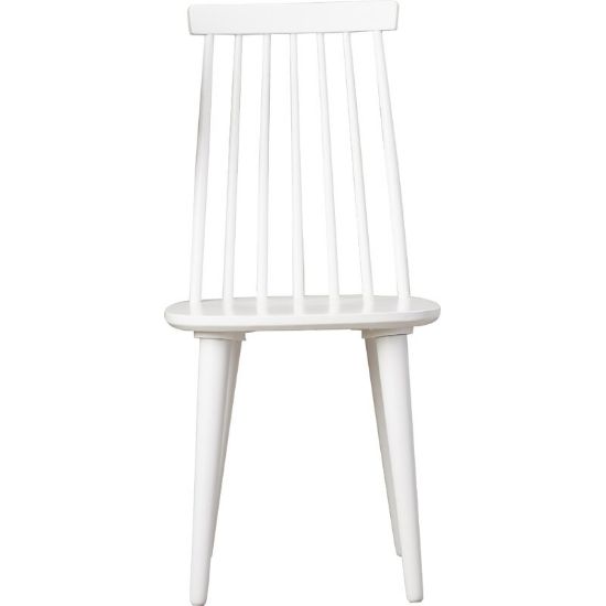 Biry Solid Wood Slat Back Arm Chair