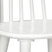 Biry Solid Wood Slat Back Arm Chair