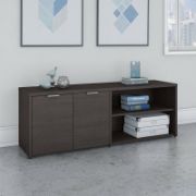 Picture of Lowarzo White and Wooden storage cabinet