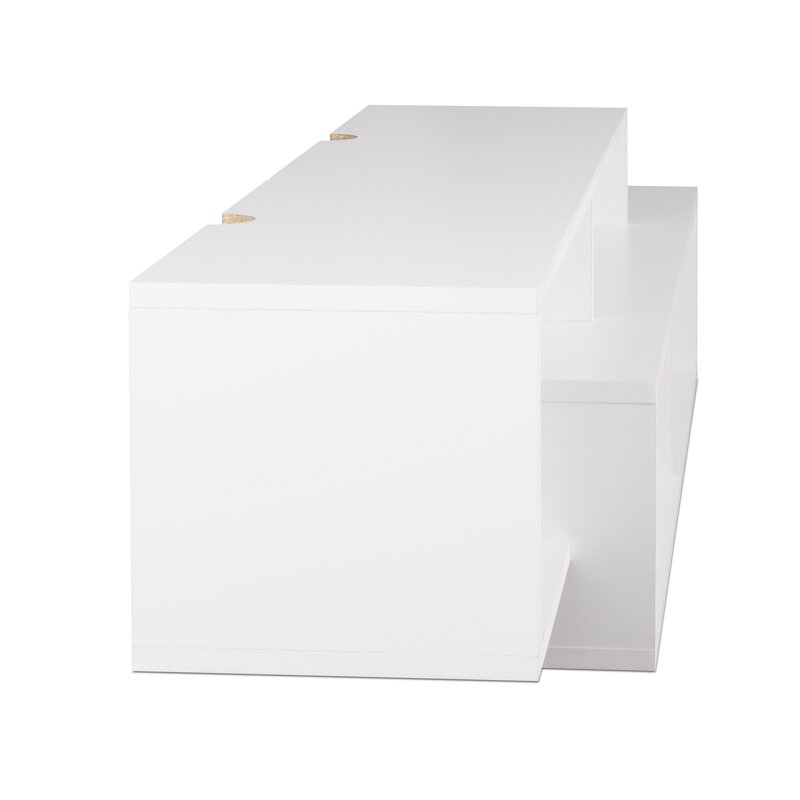 Gilfor Natural Wood TV Stand | Modern Wide unit by revvvd