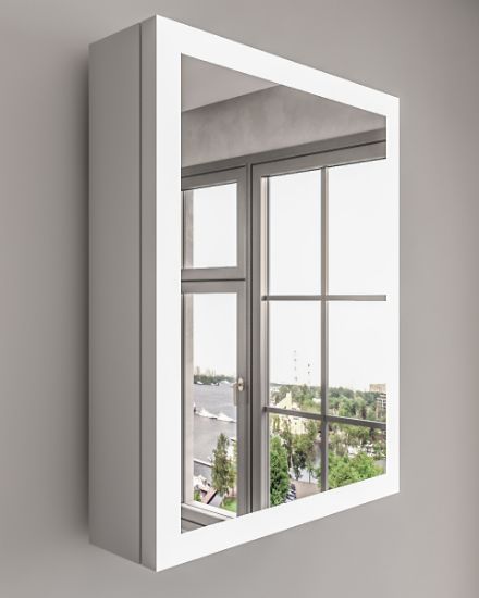 Picture of Perai led mirror with storage unit and multi-use