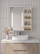 Picture of Cavena Led Mirror Cabinet With Shelves