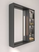 Picture of Cavena Led Mirror Cabinet With Shelves