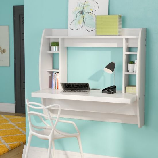 Picture of Cushing White Floating Desk