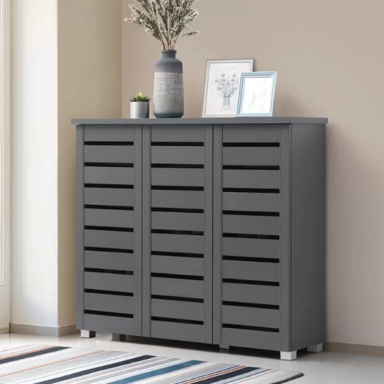 Picture of Swisst 15 Pair Shoe Storage Cabinet - 8 shelves