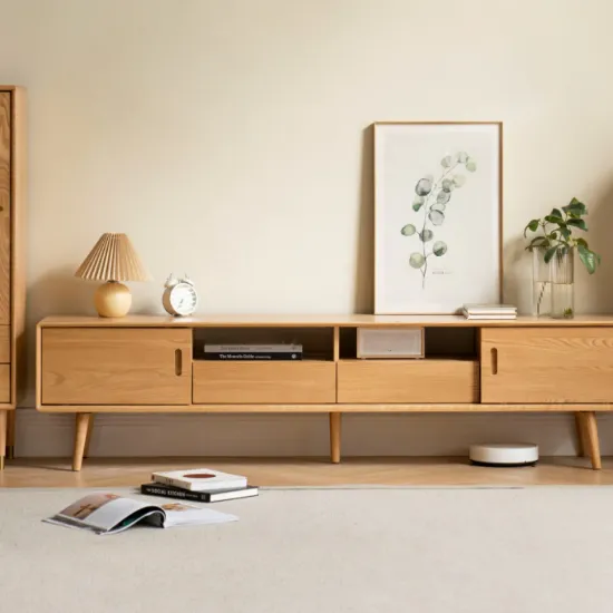 Picture of Rikka Natural wood TV table