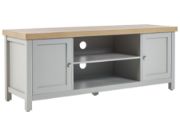Picture of Sleek grey TV table