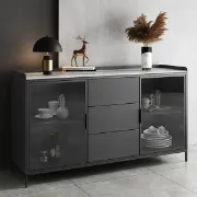 صورة لاكان بوفيه حديث خشب طبيعي