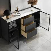 صورة لاكان بوفيه حديث خشب طبيعي