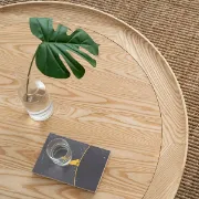 Picture of Krack Coffee table wood and rattan