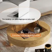 Picture of Doba coffee table natural wood with drawers