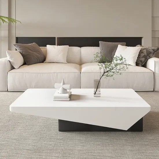 Picture of Divvia coffee table with drawer storage in black