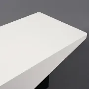Picture of Divvia coffee table with drawer storage in black