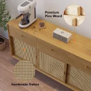 Picture of Renvo Natural wood Sideboard