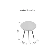 Picture of Bovadilla Modern Natural wood Side table