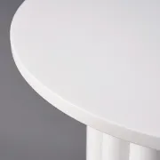 صورة طاولة جانبية خشب طبيعي -جاسمينا