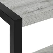 Picture of Brulotte Natural wood Side table - One shelf