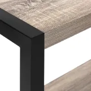 Picture of Brulotte Natural wood Side table - One shelf