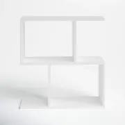 صورة طاولة جانبية خشب طبيعي كايلي - 4 أرفف