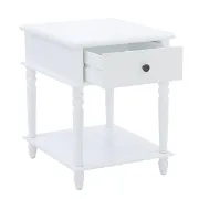 Picture of Rakan Side table natural wood - One Drawer