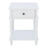 Picture of Rakan Side table natural wood - One Drawer