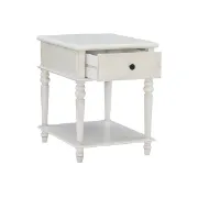 Picture of Rakan Side table natural wood - One Drawer