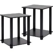 Picture of Kape Natural wood Sidetable - Set of 2