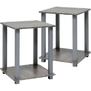 Picture of Kape Natural wood Sidetable - Set of 2