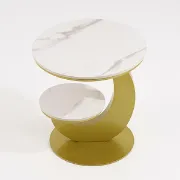 صورة طاولة جانبية معدن ميلودى - رفين