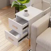 Picture of Monumo Natural Wood Side table  - 2 drawers
