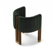 Picture of Bergument Modern natural wood Arm chair