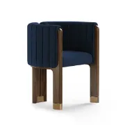 Picture of Bergument Modern natural wood Arm chair