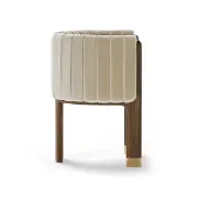 Picture of Bergument Modern natural wood Arm chair