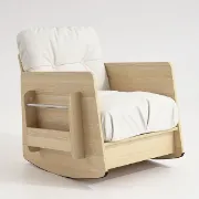 Picture of Vaio Wooden rocking chair