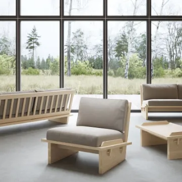 Show details for Wilson Classic Armchair – Natural Wood with Cushions Picture of Wilson Classic Armchair – Natural Wood with Cushions