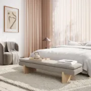 Picture of Lamoda Natural wood upholstered chair