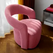 Picture of Patchwork  Arm chair Natural wood