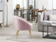 Picture of Divano Upholstered Natural wood chair