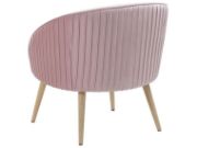 Picture of Divano Upholstered Natural wood chair