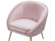Picture of Divano Upholstered Natural wood chair