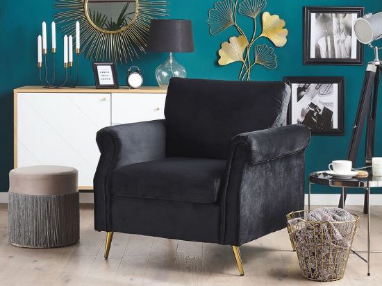 Picture of Vietas Armchair Natural wood and Upholstered