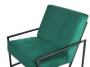 Picture of Arm chair with black frame-DELARY
