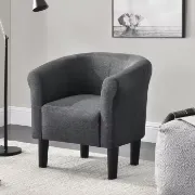 Picture of Roma Natural wood upholstered chair