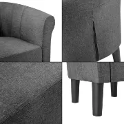 Picture of Roma Natural wood upholstered chair