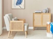 Picture of Fabric-Armchair with armrests and armrest