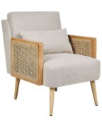 Picture of Fabric-Armchair with armrests and armrest
