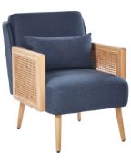 Picture of Fabric-Armchair with armrests and armrest